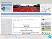 Tablet Screenshot of krotoszyce.pl