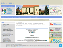 Tablet Screenshot of palac.krotoszyce.pl